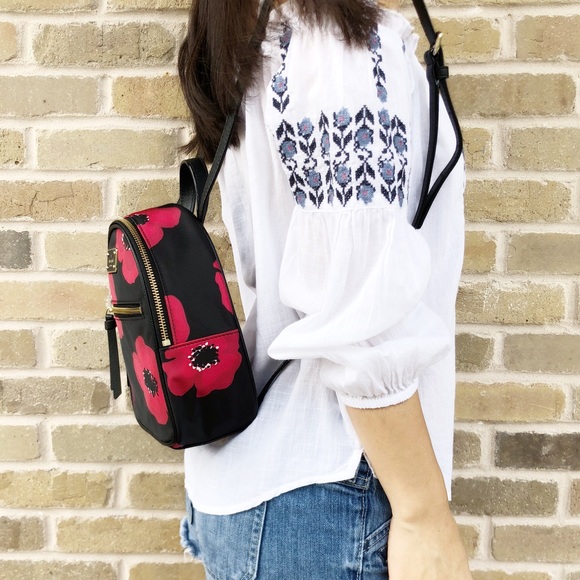 Gaby’sBags👜💕- NWT Kate Spade Mini Backpack Poppy - Picture 4 of 7